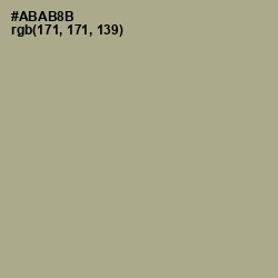 #ABAB8B - Locust Color Image