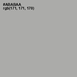 #ABABAA - Silver Chalice Color Image