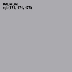 #ABABAF - Silver Chalice Color Image