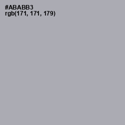 #ABABB3 - Aluminium Color Image