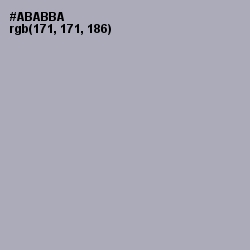 #ABABBA - Spun Pearl Color Image