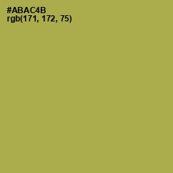 #ABAC4B - Husk Color Image