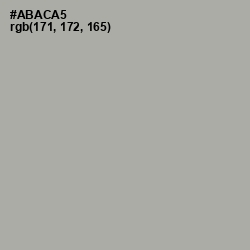 #ABACA5 - Silver Chalice Color Image