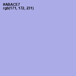 #ABACE7 - Biloba Flower Color Image