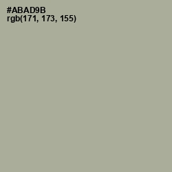 #ABAD9B - Bud Color Image