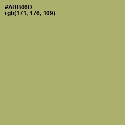 #ABB06D - Green Smoke Color Image