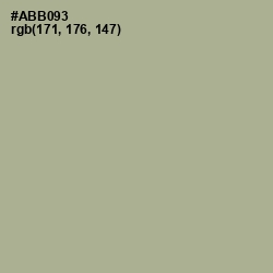 #ABB093 - Schist Color Image