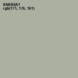 #ABB0A1 - Silver Chalice Color Image