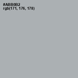 #ABB0B2 - Bombay Color Image