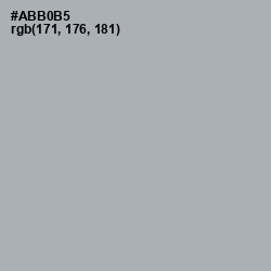 #ABB0B5 - Bombay Color Image