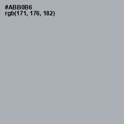 #ABB0B6 - Bombay Color Image