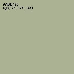 #ABB193 - Schist Color Image