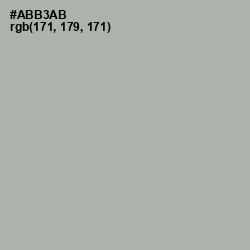 #ABB3AB - Silver Chalice Color Image