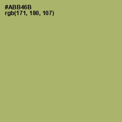 #ABB46B - Green Smoke Color Image