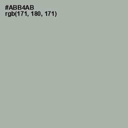 #ABB4AB - Silver Chalice Color Image