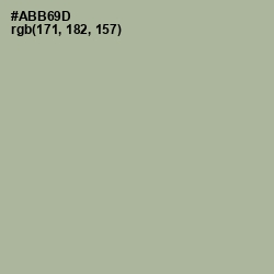 #ABB69D - Schist Color Image