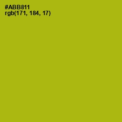 #ABB811 - Sahara Color Image