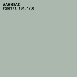 #ABB8AD - Silver Chalice Color Image