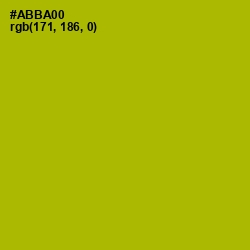 #ABBA00 - Sahara Color Image