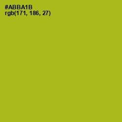 #ABBA1B - Sahara Color Image