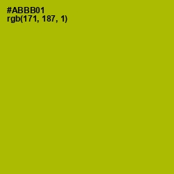 #ABBB01 - Sahara Color Image