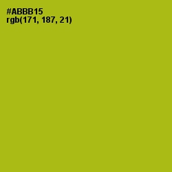 #ABBB15 - Sahara Color Image