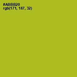 #ABBB20 - Citron Color Image