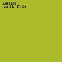 #ABBB2B - Citron Color Image