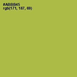 #ABBB45 - Olive Green Color Image
