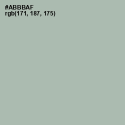 #ABBBAF - Bombay Color Image