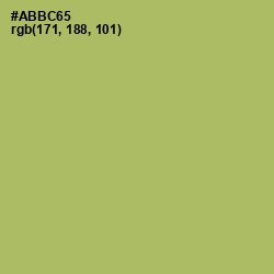 #ABBC65 - Gimblet Color Image