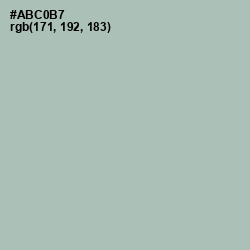 #ABC0B7 - Spring Rain Color Image
