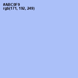 #ABC0F9 - Spindle Color Image