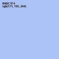 #ABC1F4 - Spindle Color Image