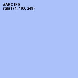 #ABC1F9 - Spindle Color Image