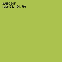 #ABC24F - Celery Color Image