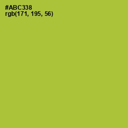 #ABC338 - Key Lime Pie Color Image