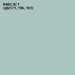 #ABC4C1 - Opal Color Image