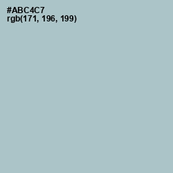 #ABC4C7 - Opal Color Image