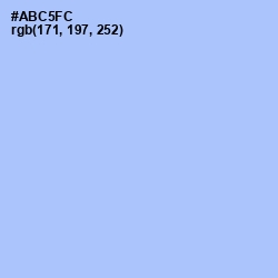 #ABC5FC - Spindle Color Image