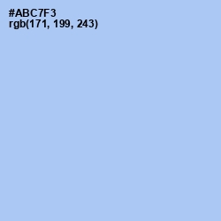 #ABC7F3 - Spindle Color Image