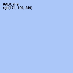 #ABC7F9 - Spindle Color Image