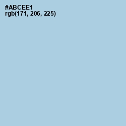 #ABCEE1 - Regent St Blue Color Image