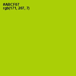 #ABCF07 - Bahia Color Image