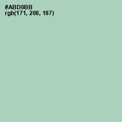 #ABD0BB - Spring Rain Color Image