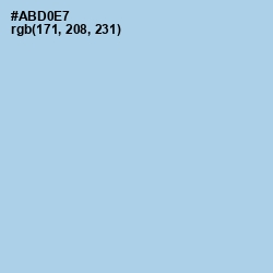 #ABD0E7 - Regent St Blue Color Image