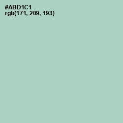 #ABD1C1 - Opal Color Image