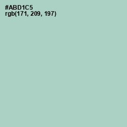 #ABD1C5 - Opal Color Image