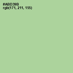 #ABD39B - Granny Smith Apple Color Image