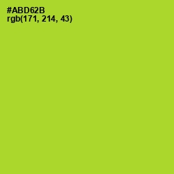 #ABD62B - Key Lime Pie Color Image